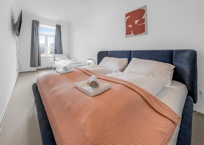 דירה 2 Bedroom Apartments, Free Parking, Kitchen, Smart Tv וינה