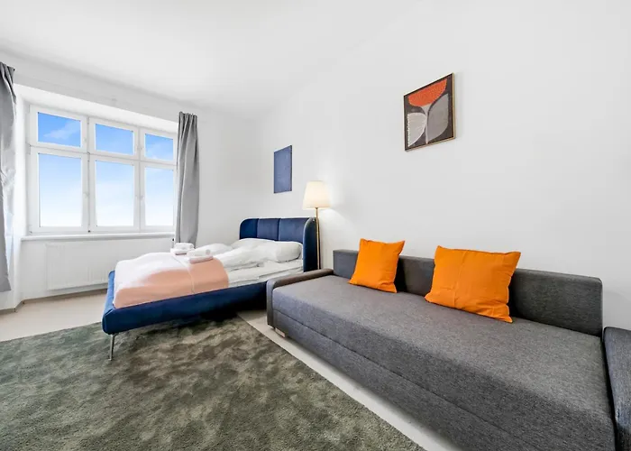 דירה 2 Bedroom Apartments, Free Parking, Kitchen, Smart Tv *